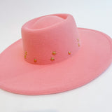 Star Studded Boater Hat