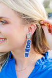 TS Touchdown Drop Earrings