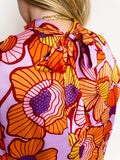 London Bubble Hem Blouse