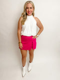 Slit Detail Skort