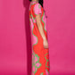 Elliot Dress Fuchsia Outline