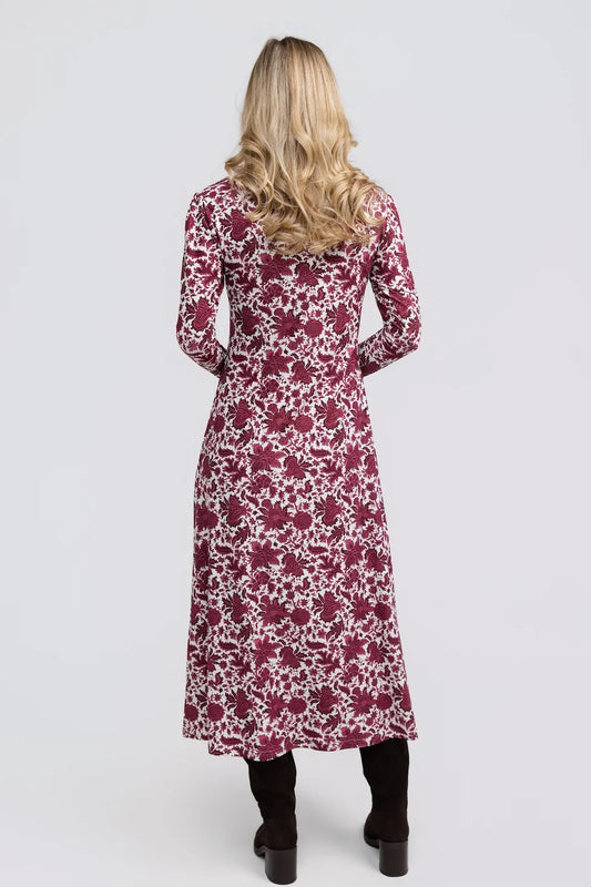 Daisy Dress Regal Raspberry