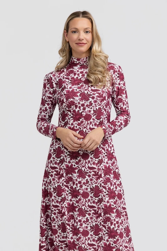Daisy Dress Regal Raspberry