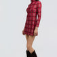 The Dottie Dress Camellia Plaid