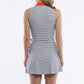 The Easton Dress Navy Stripe