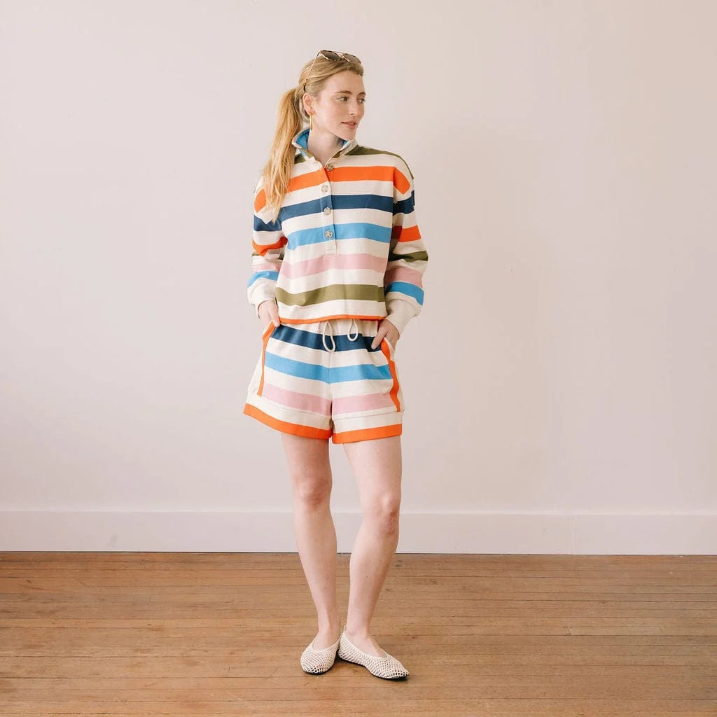 Confetti Stripe Logan Set