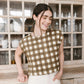 Painted Gingham Greta Top