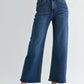 JBD HR Wide Leg Dark Denim