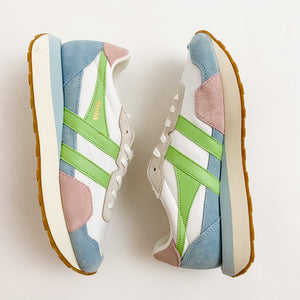 Gola Indiana Off White/Powder Blue/Patina Green
