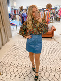 Kylie Paisley Button Up