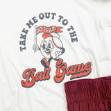 Curvy Take Me Out To The Ball Game Tee