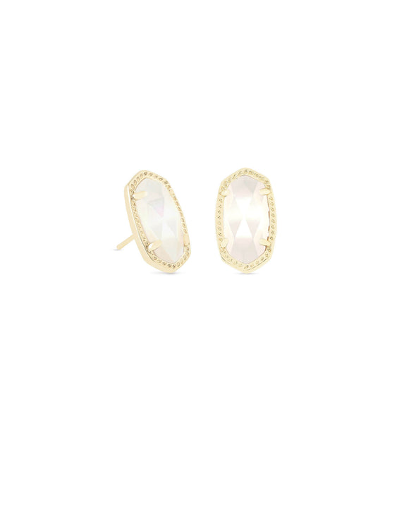 KS Ellie Stud Ivory Mother of Pearl