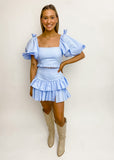 Fairytale Double Ruffle Mini Skirt