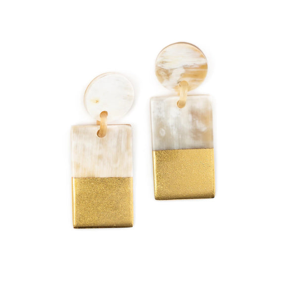 ST Gold Dipped Statement Earring