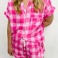 Aurora Checkerboard Pajama Set