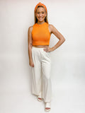 Mya Cropped Sweater Tank