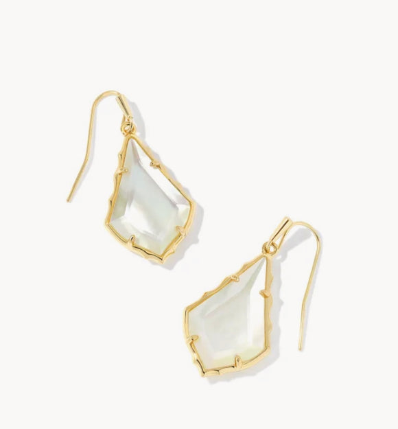KS Alex Faceted Small Drop Earring