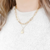 Gold Filled Link Necklace