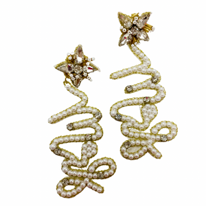 TJ Mrs. Beaded Earring