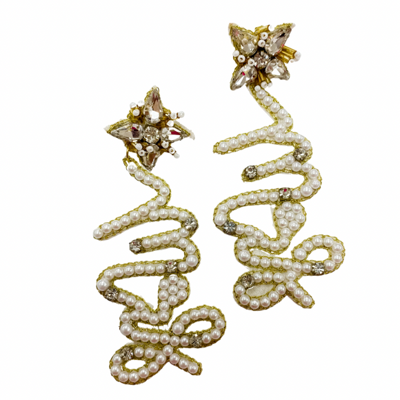 TJ Mrs. Beaded Earring