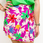 Eva Floral Mini Skirt