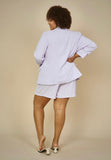 Curvy Fresh Blooms Cross Front Short