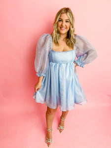 Tulle Babydoll Dress
