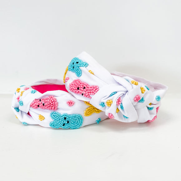 Peep Beaded Headband