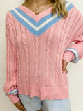 Country Club Cable Knit Sweater