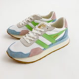 Gola Indiana Off White/Powder Blue/Patina Green