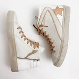 Roxanne High Top Sneaker Grey/Rosegold