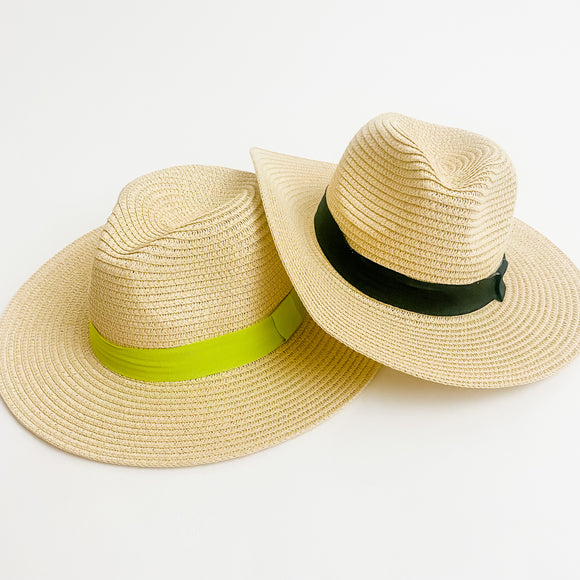 Boat Day Banded Summer Hat