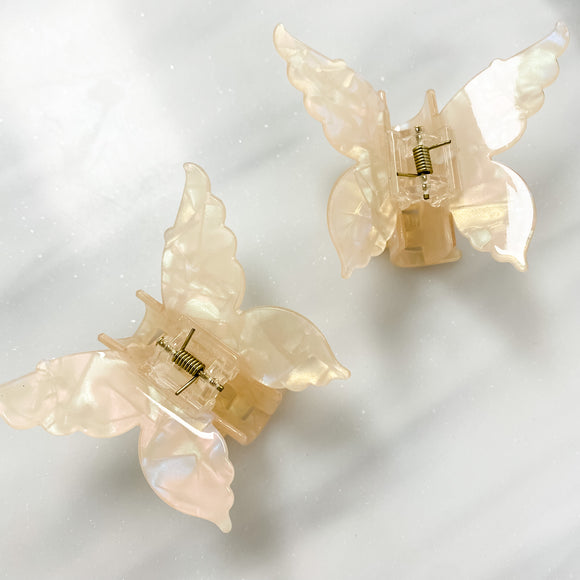 Gemelli Pastel Butterfly Clip