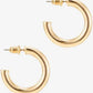 FB Cleo Chunky Gold Hoops
